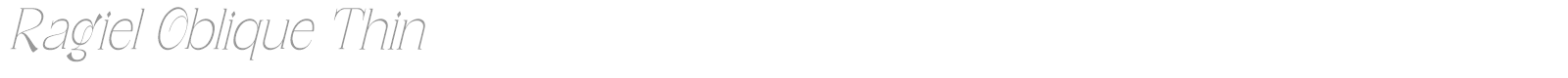Ragiel font preview